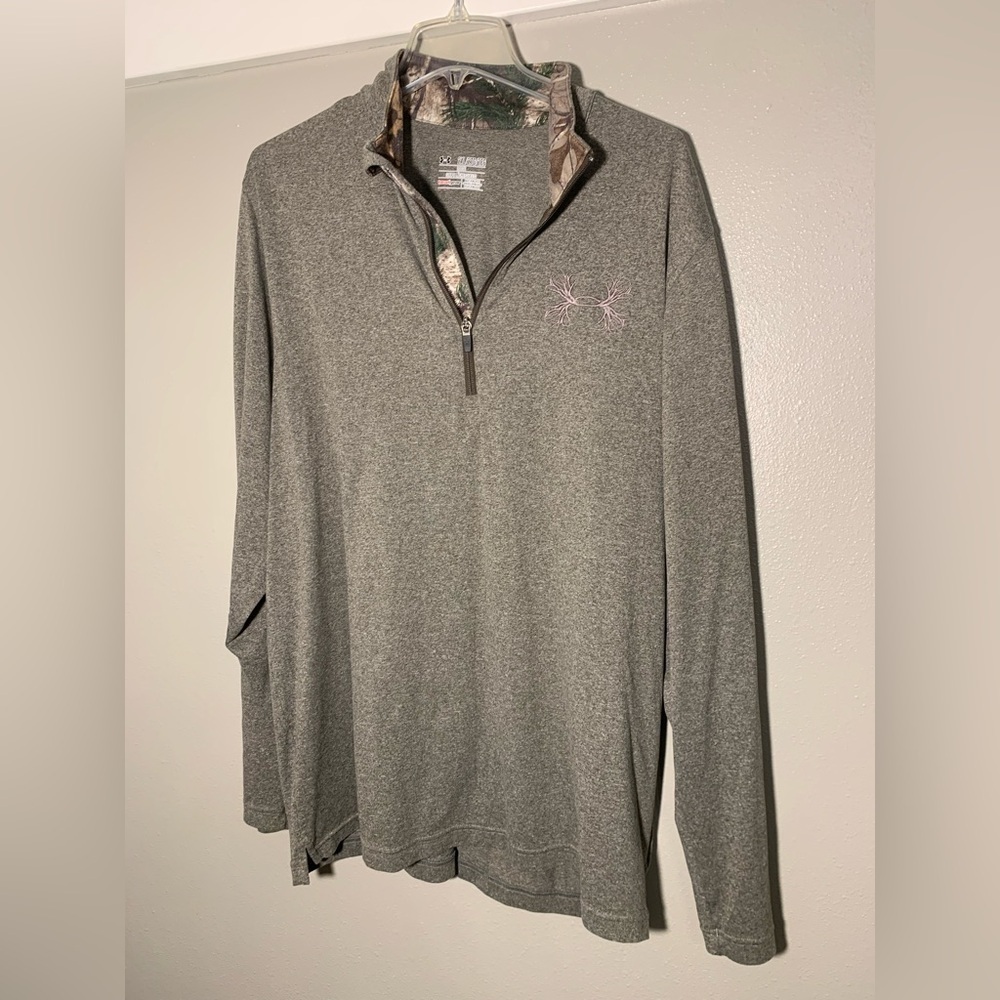 Under Armour Loose-fit quarter zip - Heat-gear